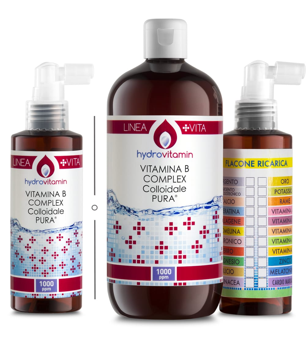 VITAMINA B 500+ricarica +150 colloidalipuri