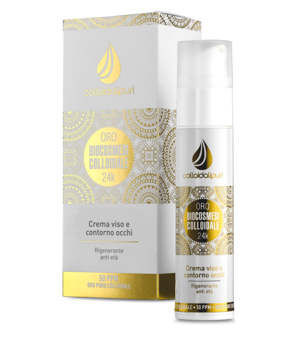 Crema Viso e Contorno Occhi Biocosmesi Colloidale
