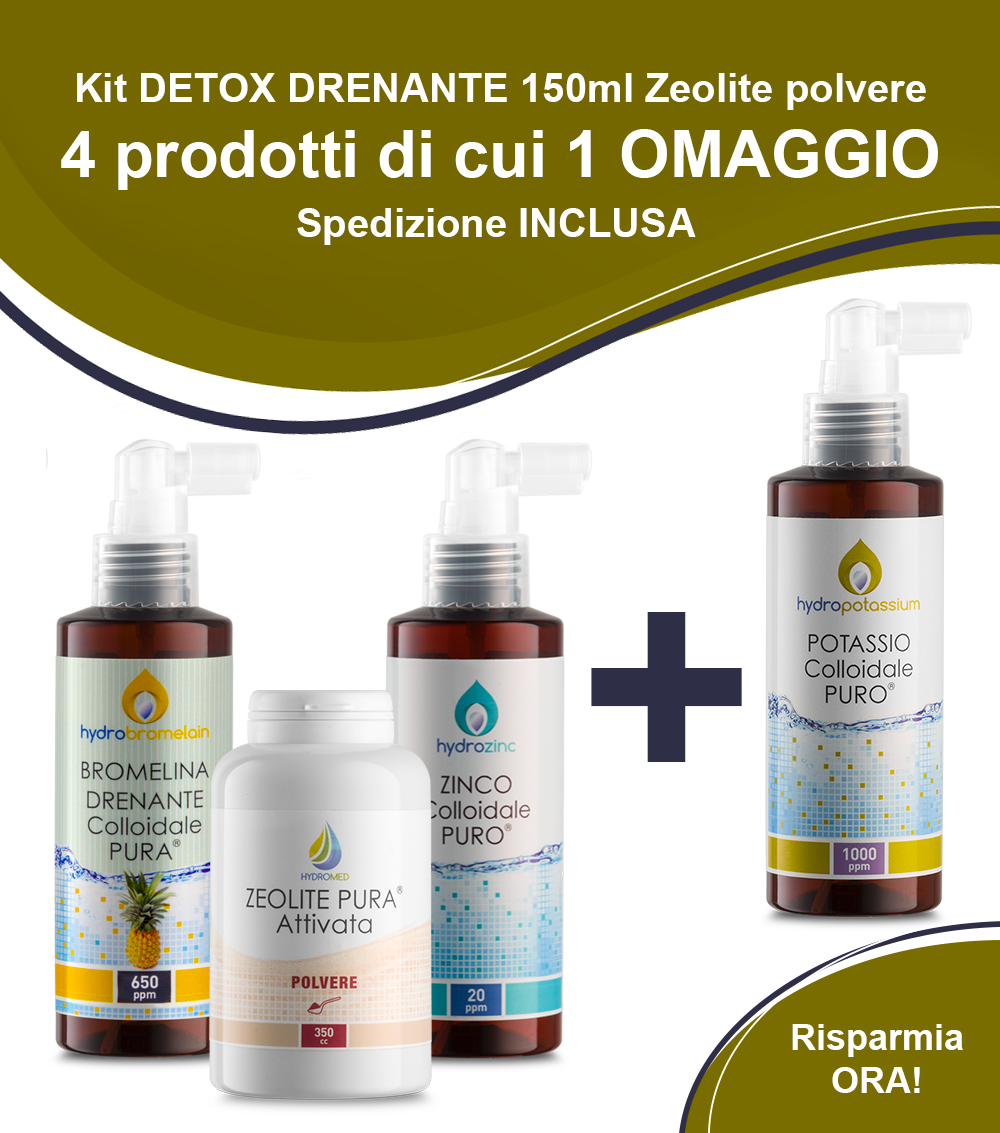 Kit DETOX DRENANTE 150ml polvere